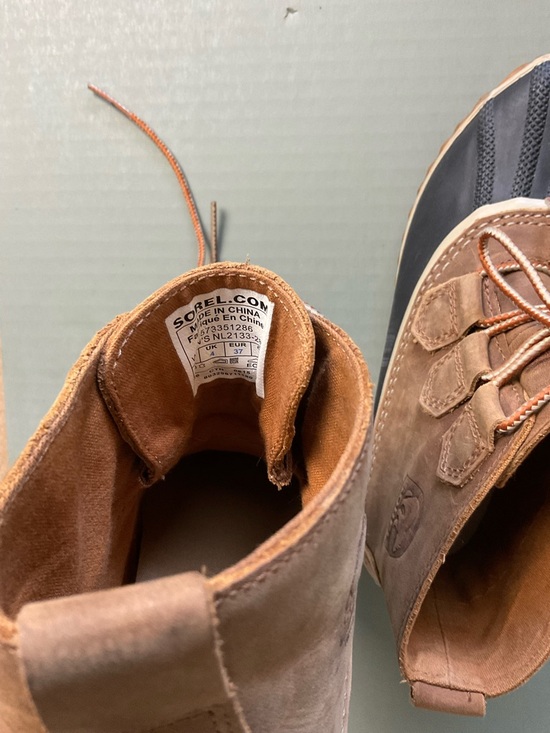 Sorel Brown and Black Waterproof Duck Boots - Picture 6 of 6